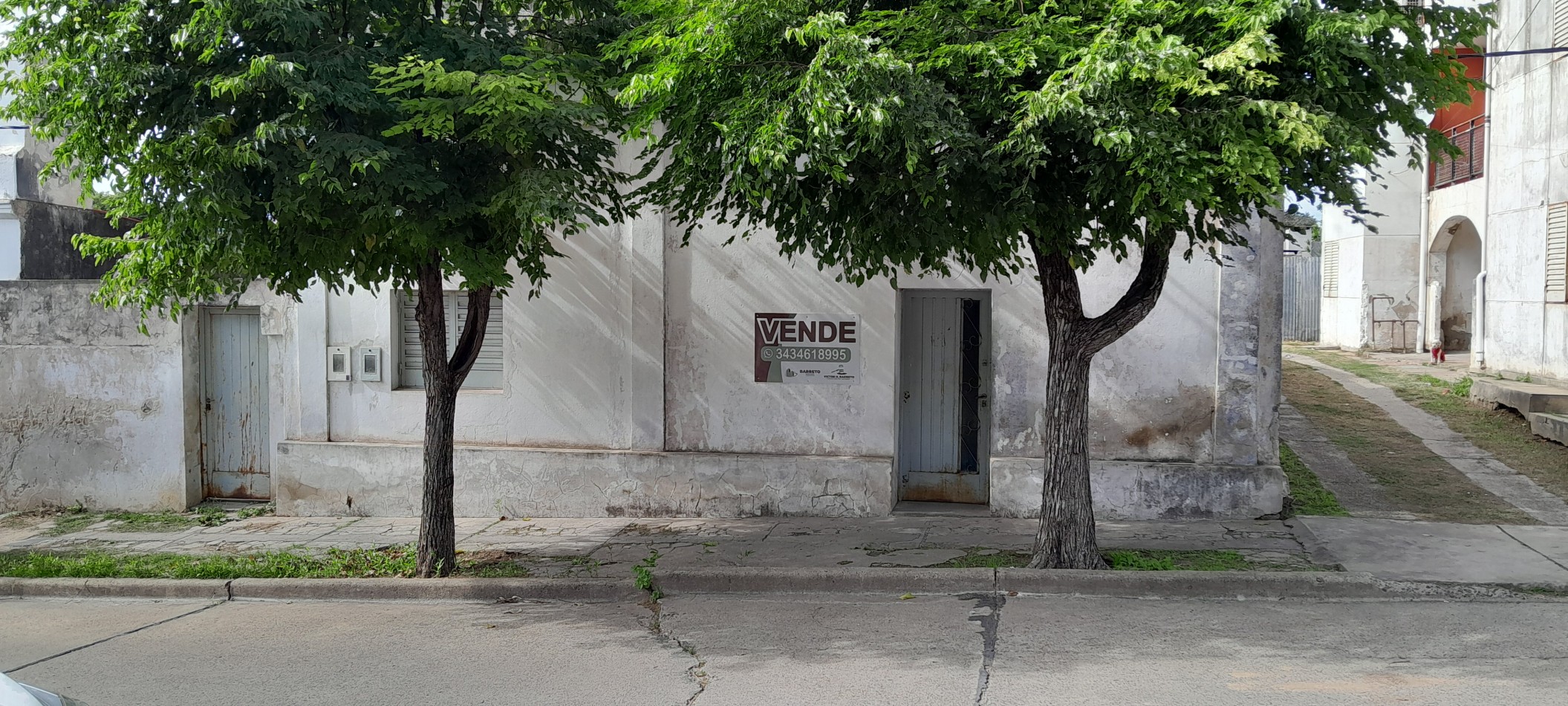 PROPIEDAD A RECICLAR CON TERRENO AMPLIO CALLE SAN MARTIN 169